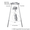 Bottom Plate Leg Support System